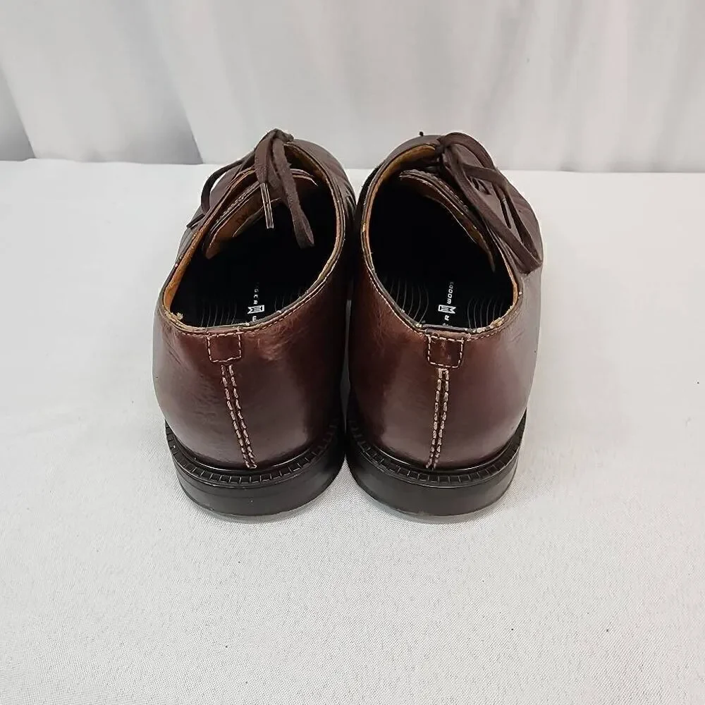 Nike Air Tiger Woods Size 9.5 Men's Brown Leather Lace Up Comfort Shoes FF